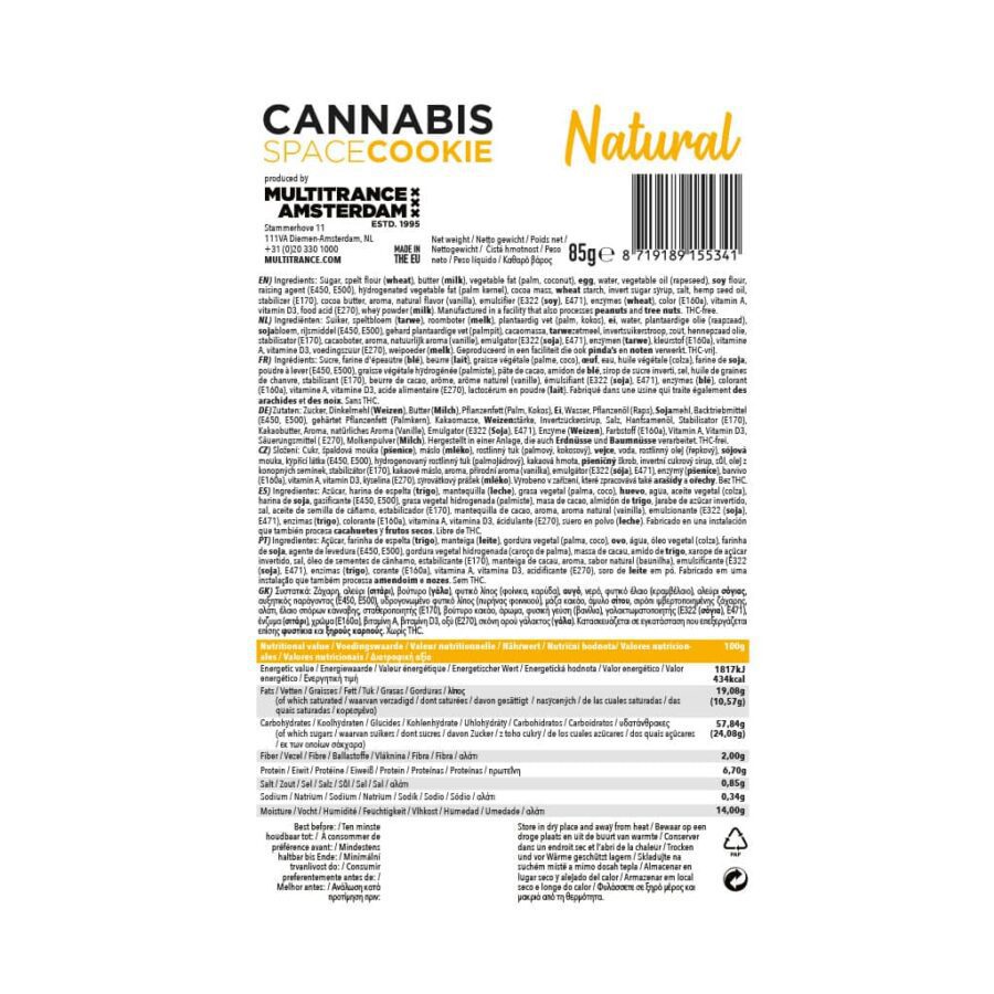 Multitrance Cannabis Space Cookie - Natural - Image 2