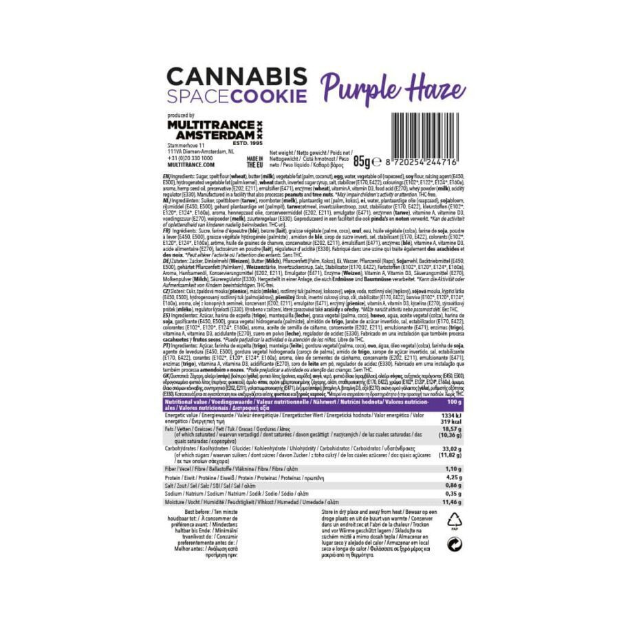 Multitrance Cannabis Space Cookie – Purple Haze - Image 2