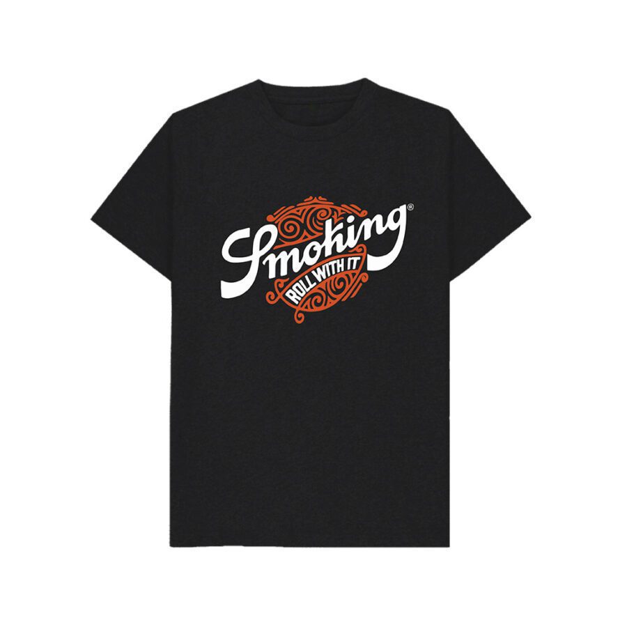 Unisex Smoking T-shirt (Black) - Image 4
