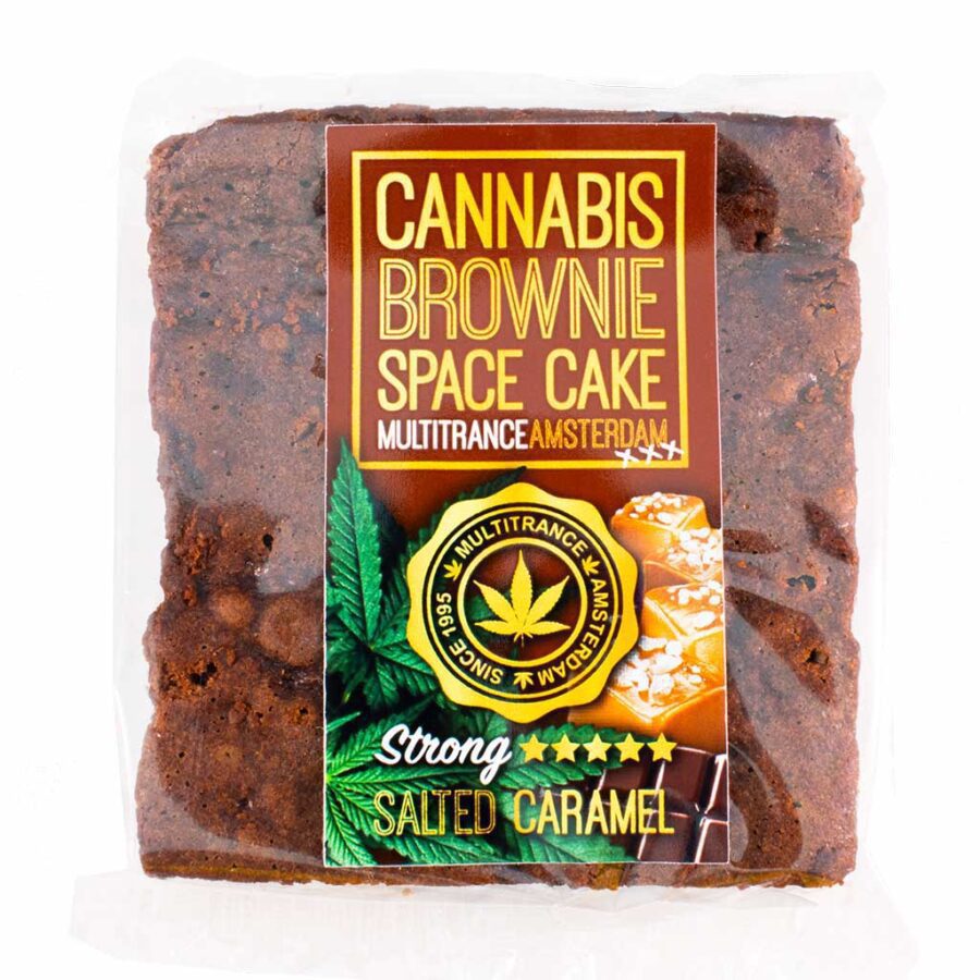 Multitrance Cannabis Brownie – Salted Caramel (Strong Flavour) - Image 2
