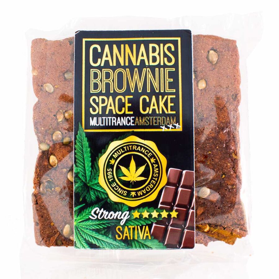 Multitrance Cannabis Brownie – Sativa Seeds (Strong Flavour) - Image 2