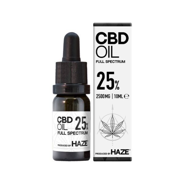 HaZe 25% Cannabidiol Oil (10ml)