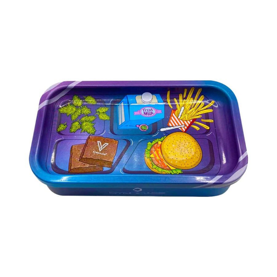V-Syndicate 2.0 Tin Box with Rolling Tray Lid - Munch Time - Image 2