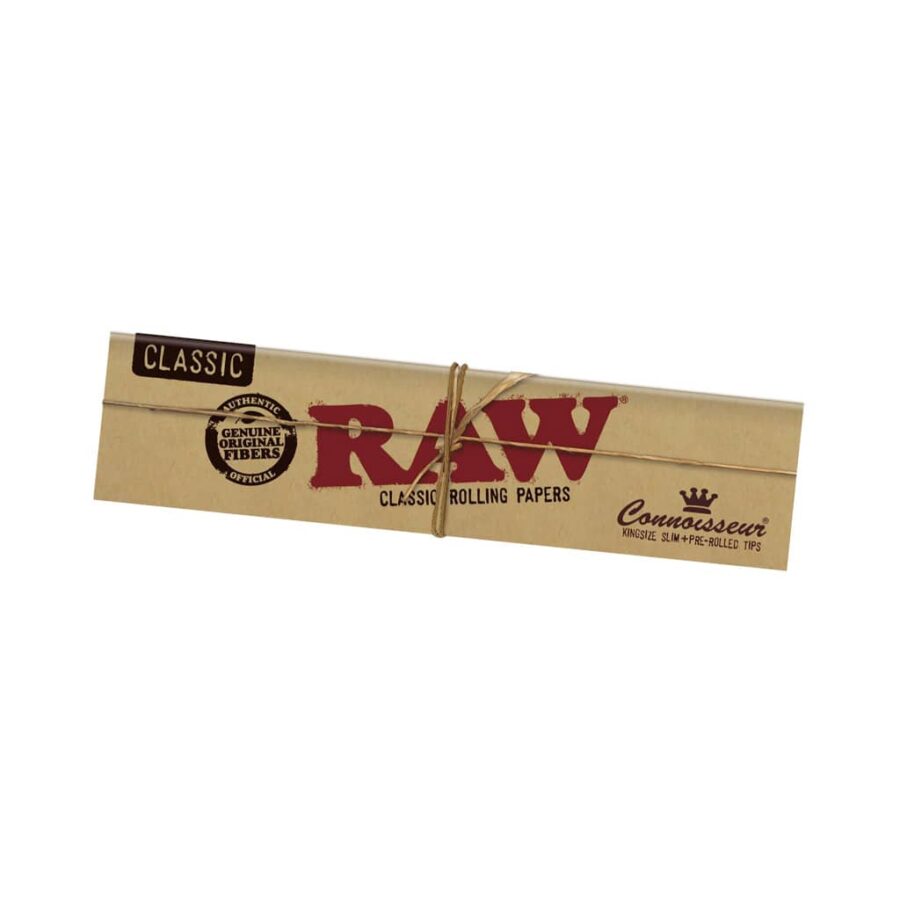 Raw CONNOISSEUR - KS SLIM + PREROLLED TIPS x 24pcs - Image 2