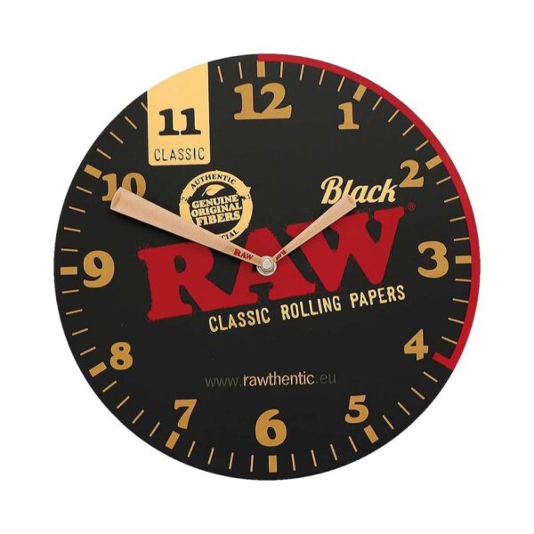Raw Clock - Black