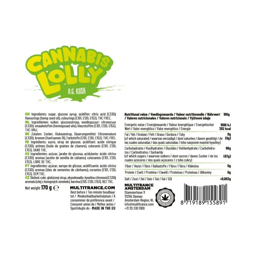 Multitrance Cannabis Lollipops - O.G. Kush Gift Box - Image 3