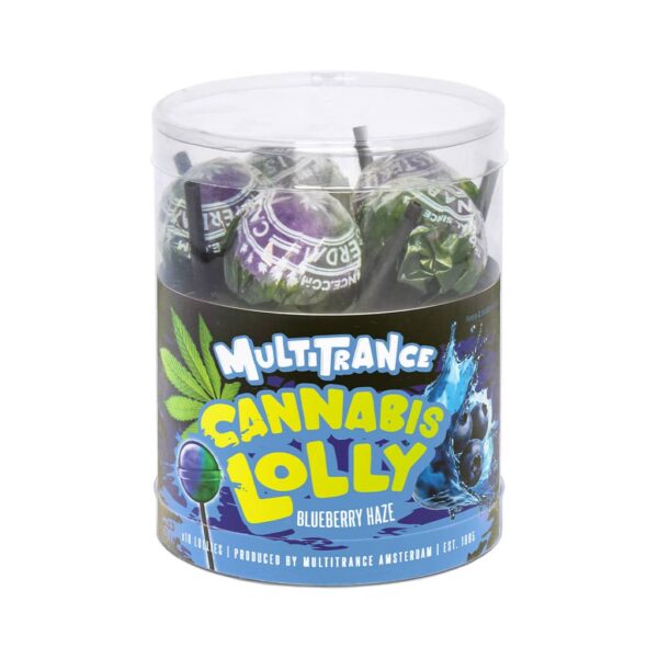 Multitrance Cannabis Lollipops – Blueberry Haze Gift Box