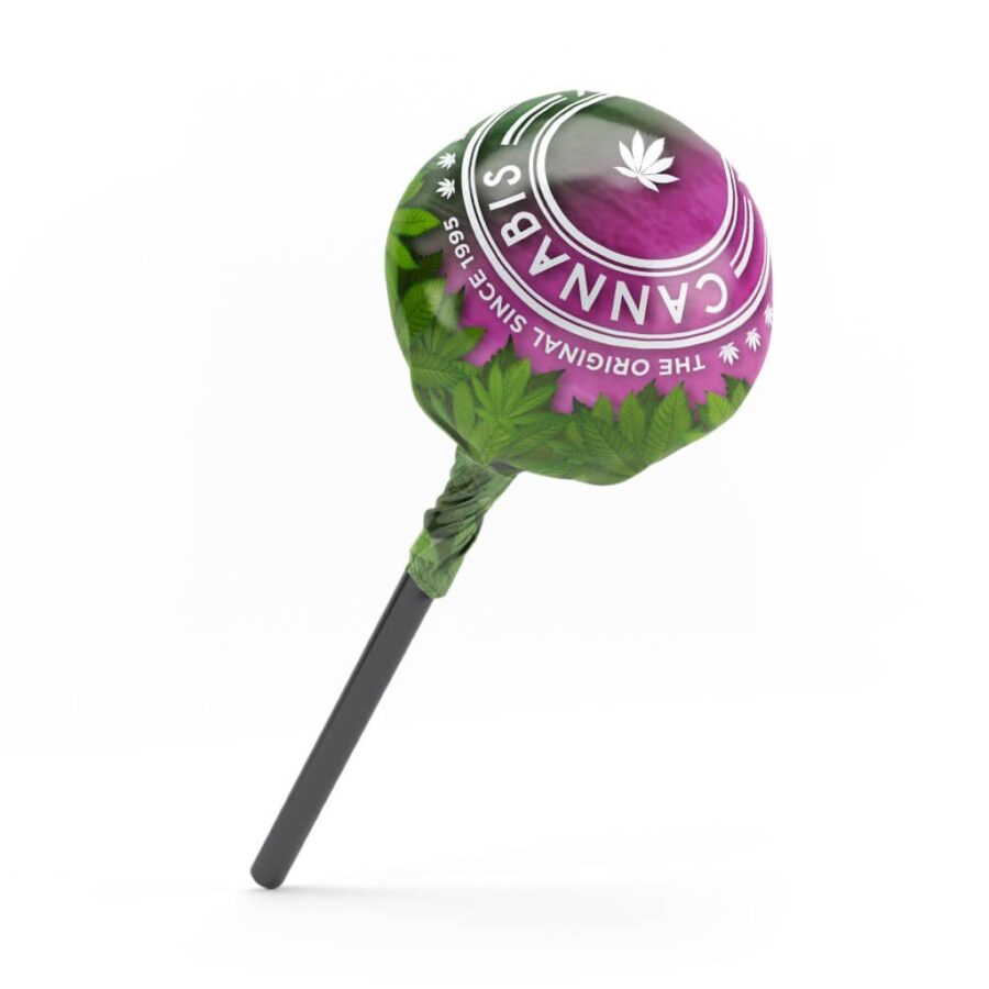 Multitrance Cannabis Lollipops – Bubble Gum XL Display - Image 2