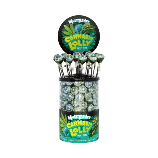 Multitrance Cannabis Lollipops - Energy Skunk Display