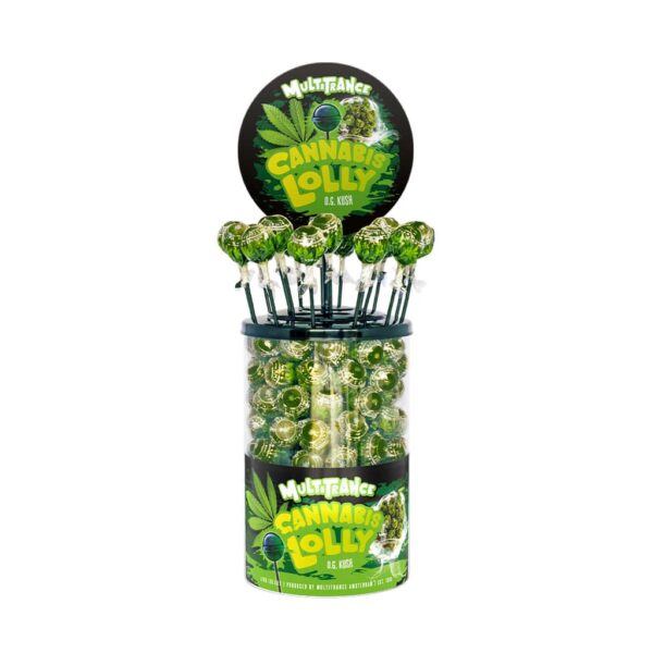 Multitrance Cannabis Lollipops - O.G. Kush Display