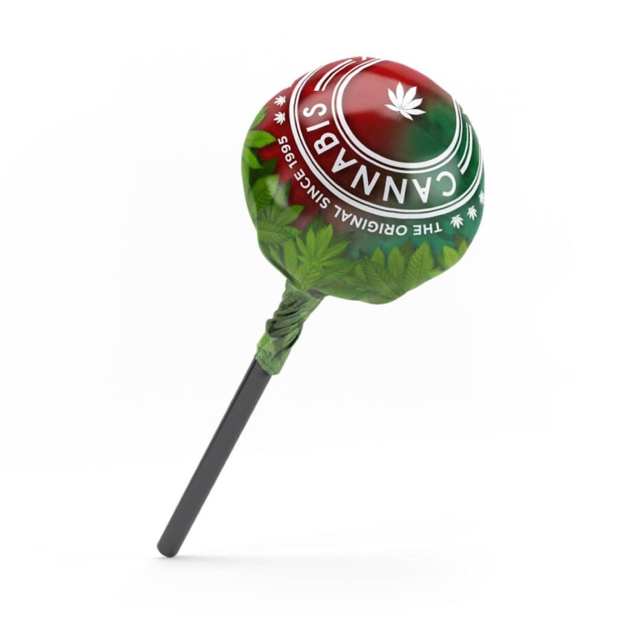 Multitrance Cannabis Lollipops – Strawberry Haze Display Carton of 70 - Image 2