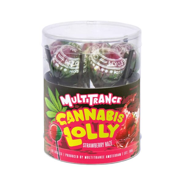 Multitrance Cannabis Lollipops – Strawberry Haze Gift Box