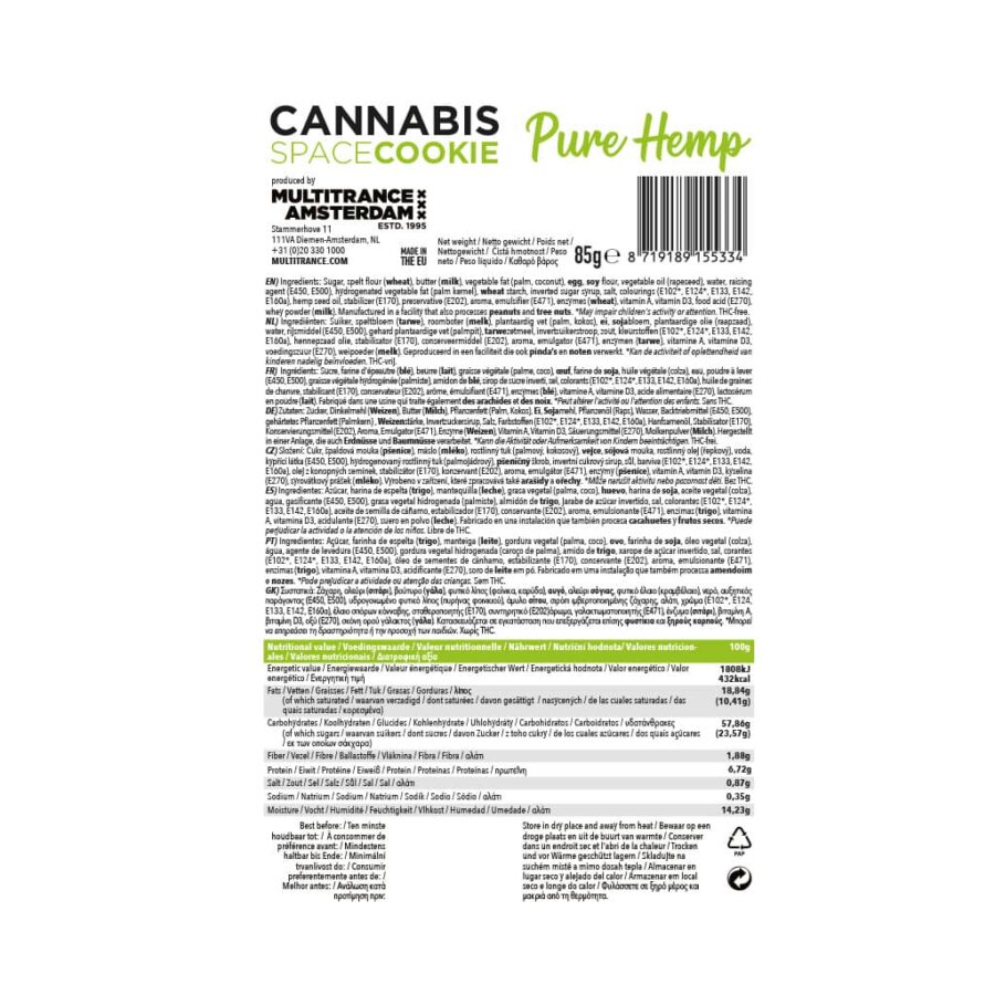 Multitrance Cannabis Space Cookie - Pure Hemp - Image 2