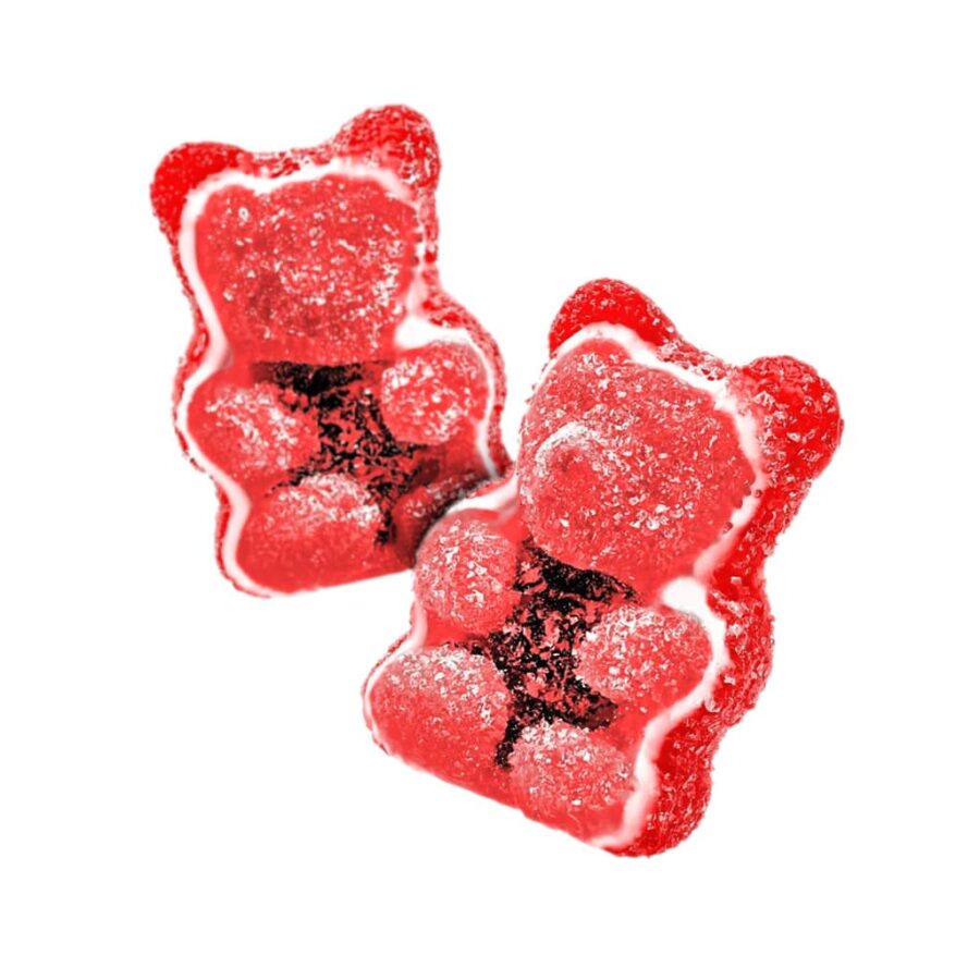 Bubbly Billy Buds 300mg CBD Gummy Bears – Strawberry - Image 2