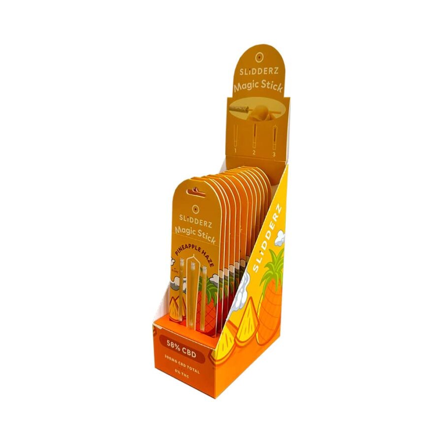 Slidderz Pineapple Haze CBD Sticks Mini Display - Image 2