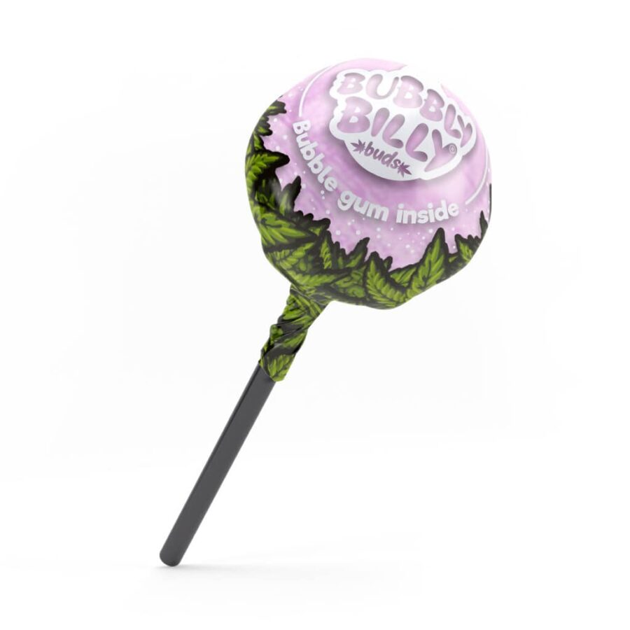 Bubbly Billy Buds 10mg CBD Lollipop – Cotton Candy