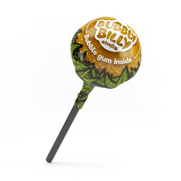 Bubbly Billy Buds 10mg CBD Lollipop – Peach Fuzz
