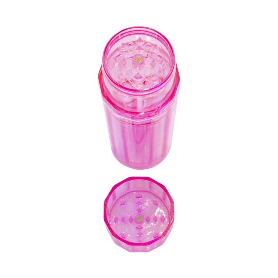Flower Tower Tube-filling Plastic Grinder - Pink - Image 2