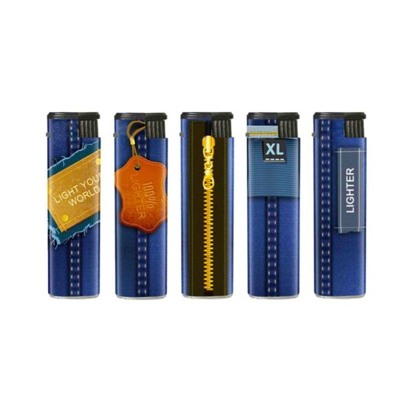 Fox Lighters with Jet Flame - Jeans (50 pcs/Display)