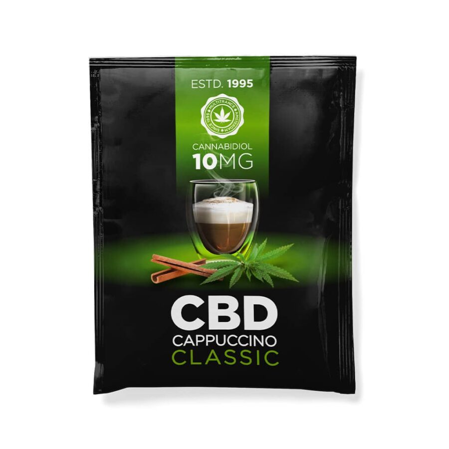 CBD Coffee Instant Cappuccino (10MG per sachet) - Multitrance - Image 2