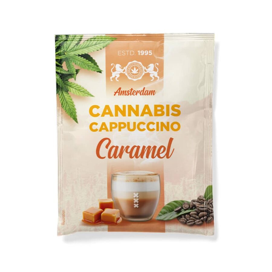 Hemp Coffee Instant Caramel Cappuccino - Multitrance - Image 2