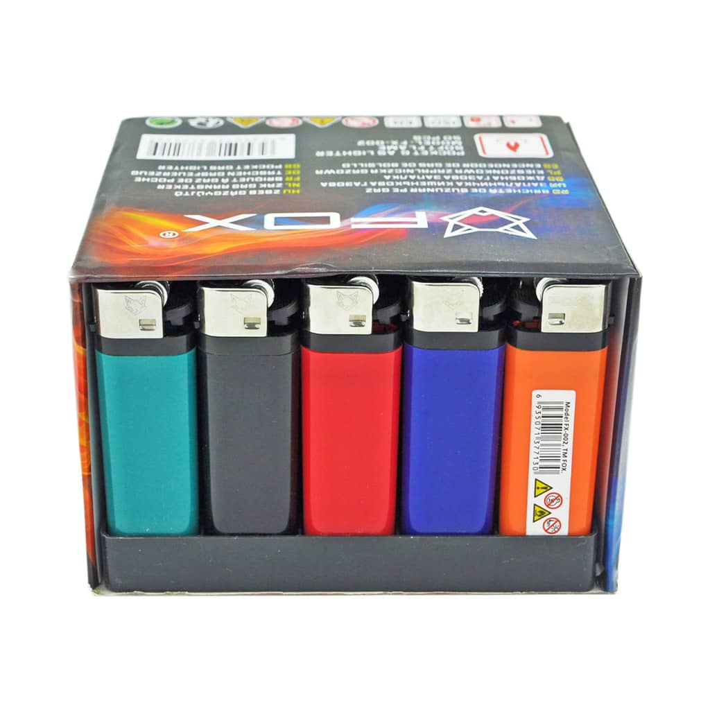 Fox Lighters with Flint - Classic - Wholesale Display - Image 2
