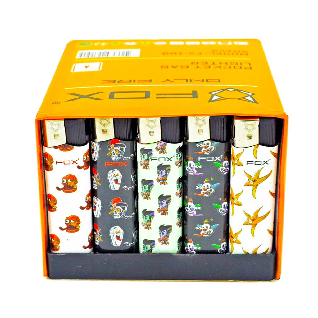 Fox Lighters - 90's Horror Cartoon Light - Wholesale Display - Image 2