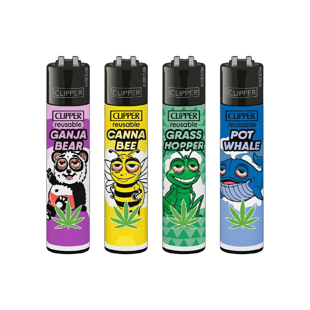 Clipper Premium Smoking Lighters – Marijuanimals - Wholesale Display