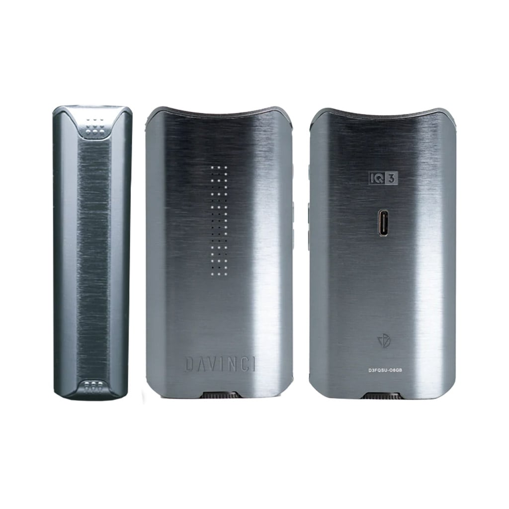 DaVinci IQ3 Dry Herb and Extract Vaporizer Gun Metal - Image 3