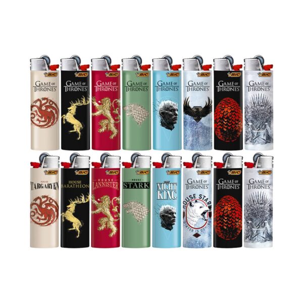 BIC Maxi Lighters - Game of Thrones - Display of 50