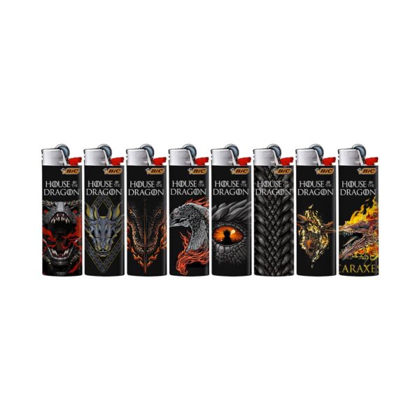 BIC Maxi Lighters - House of Dragon - Display of 50