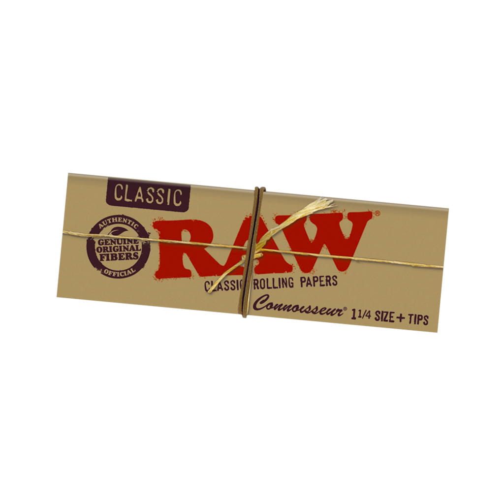 RAW Classic Connoisseur 1 1/4 with Filter Tips (Wholesale Display) - Image 2