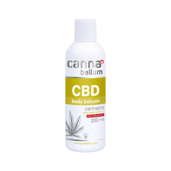 Cannabellum CBD Body Balsam 200ml - 50mg CBD | Silicone Free