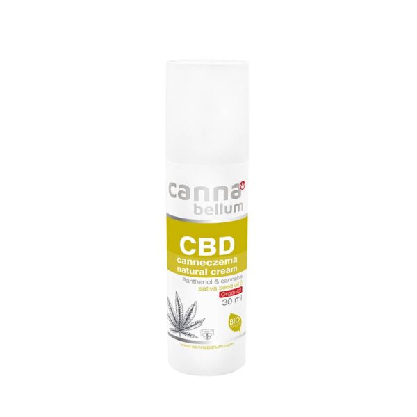 Cannabellum CBD Canneczema Cream 30ml - Soothing Formula for Sensitive & Reactive Skin