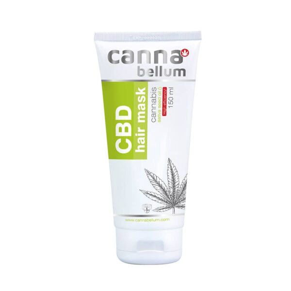 Cannabellum CBD Hair Mask - Silicone-Free Intensive Treatment with Cannabidiol, Hemp Oil & Shea Butter, 150ml