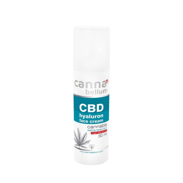 Cannabellum CBD Hyaluron Face Cream - Deep Hydration & Visible Firming Formula, 30ml