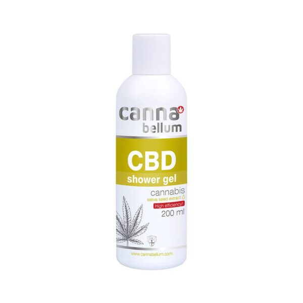 Cannabellum CBD Shower Gel 200ml - Gentle CBD Body Wash