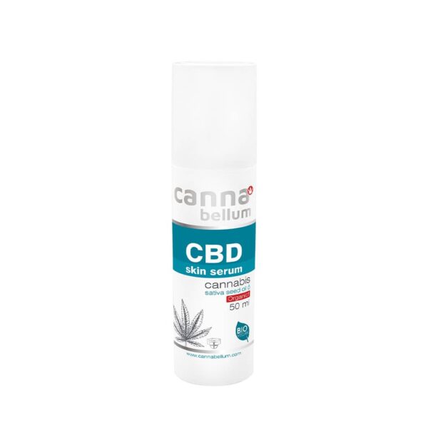 Cannabellum CBD Skin Serum - Revitalising & Soothing Formula with 50mg CBD, 50ml