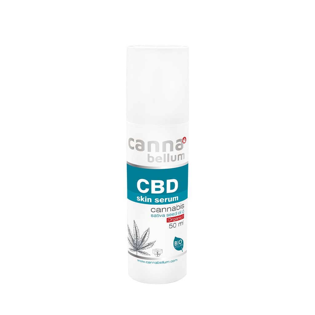 Cannabellum CBD Skin Serum - Revitalising & Soothing Formula with 50mg CBD, 50ml