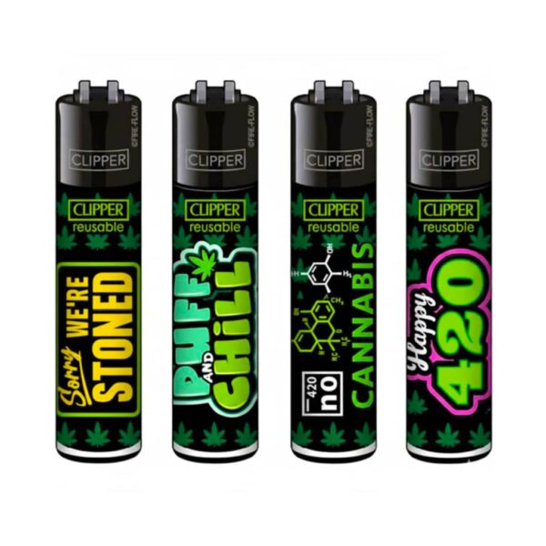 Clipper Premium Smoking Lighters - Weed Statements #9 - Wholesale Display