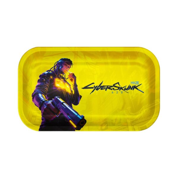 Haze Holland Metal Rolling Tray Large - Pixel High - CYBERSKUNK 420