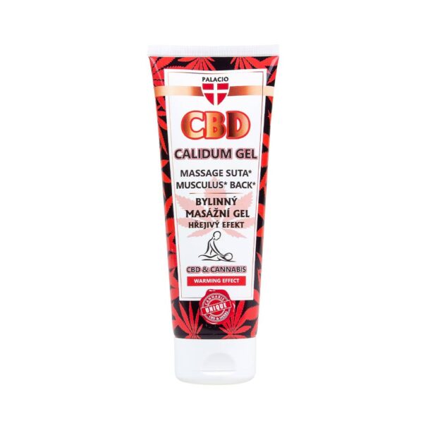 Palacio CBD Calidum Warming Massage Gel - Cannabidiol, Hemp & Capsicum Full-Body Formula, 200ml