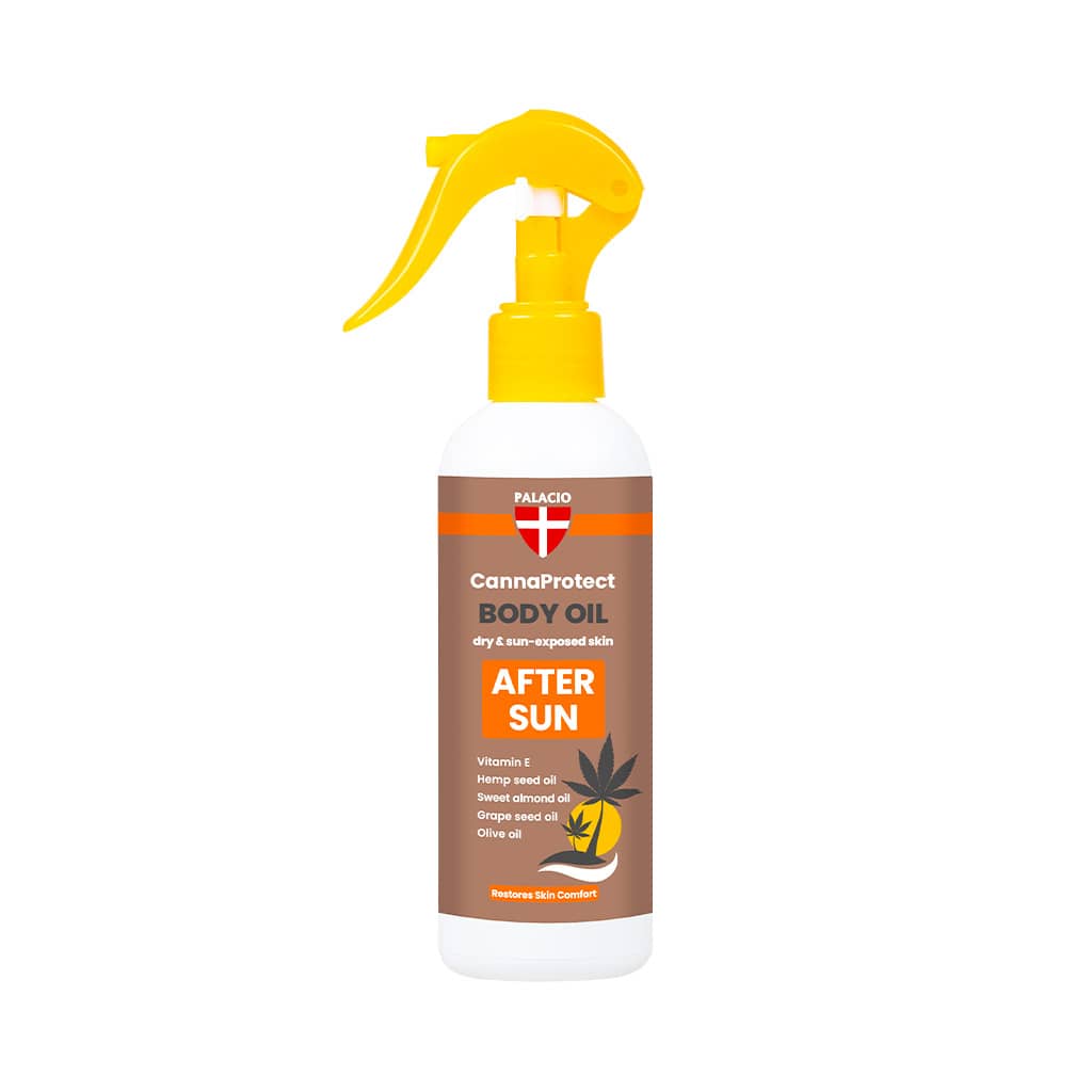Palacio CannaProtect Body Oil After Sun with Hemp Oil 150ml - Nourishing Hemp After Sun Care
