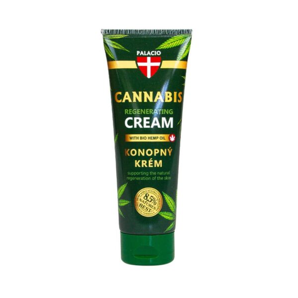 Palacio Cannabis Regenerating Hemp Hand Cream - Deeply Nourishing Formula for Dry Skin, 125ml