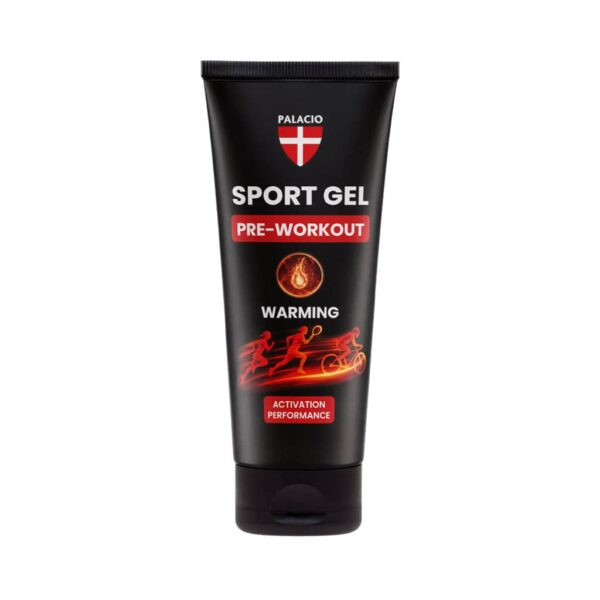 Palacio Cannabis Sport Forte Warming Massage Gel - CBD, Capsicum & Hemp Pre-Workout Formula, 200ml