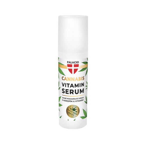 Palacio Cannabis Vitamin Serum - CBD, Hemp Oil & AHA Brightening Formula, 50ml