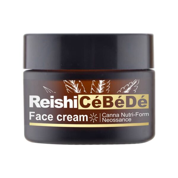 Palacio Reishi CéBéDé Day Face Cream - CBD, Reishi Mushroom & Canna Nutri-Form Formula, 50ml