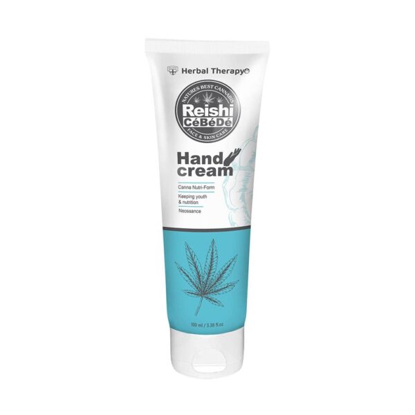 Palacio Reishi CéBéDé Hand Treatment Cream - CBD, Reishi Mushroom & Hemp for Visibly Nourished, Younger-Looking Hands, 100ml