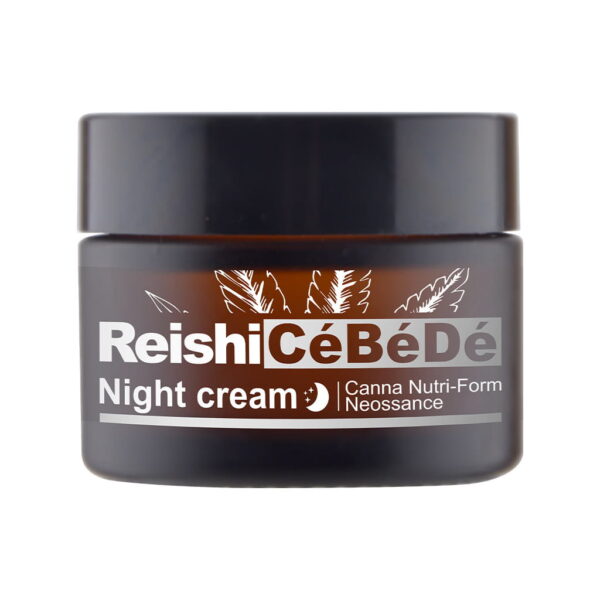 Palacio Reishi CéBéDé Lifting Facial Night Cream - CBD, Reishi & Overnight Renewal, 50ml