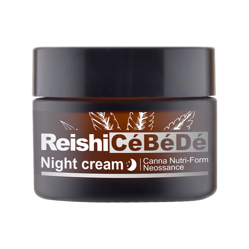 Palacio Reishi CéBéDé Lifting Facial Night Cream - CBD, Reishi & Overnight Renewal, 50ml